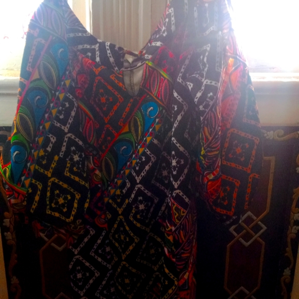 Floor length off shoulder dress